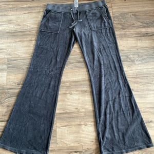 Juicy Couture Track Pants Dark Grey